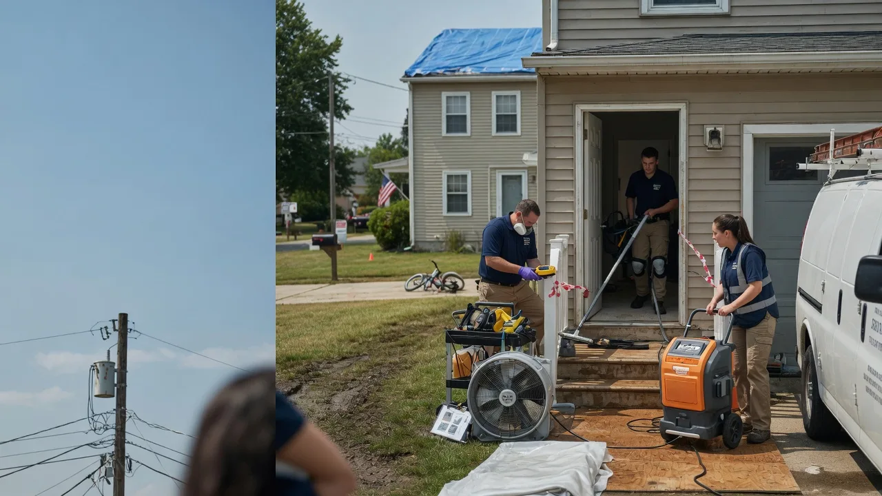 Water Damage Repair in Davy, WV near me